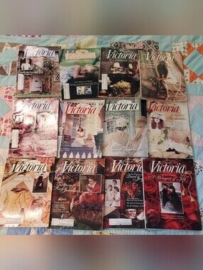 Victoria Magazine 1990 Full Year 12 Issues